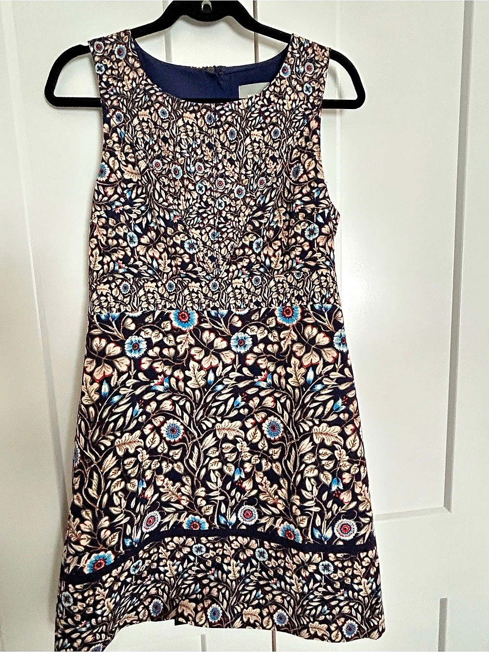 MAEVE Anthropologie Brindle Floral Fit & Flare Lined Cocktail Dress, Size 6